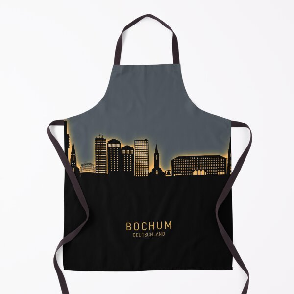 Item preview, Bochum Germany Skyline designed and sold by ArtPrints.