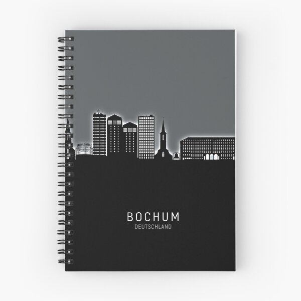 Item preview, Bochum Germany Skyline designed and sold by ArtPrints.