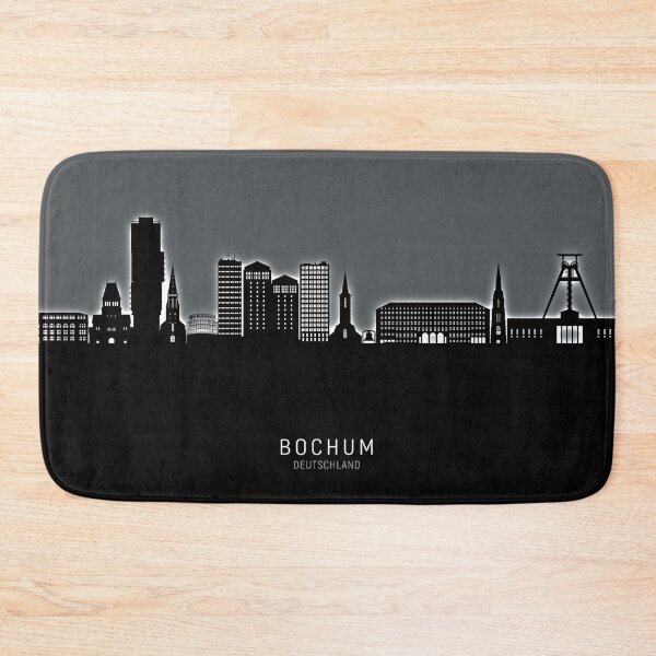 Item preview, Bochum Germany Skyline designed and sold by ArtPrints.