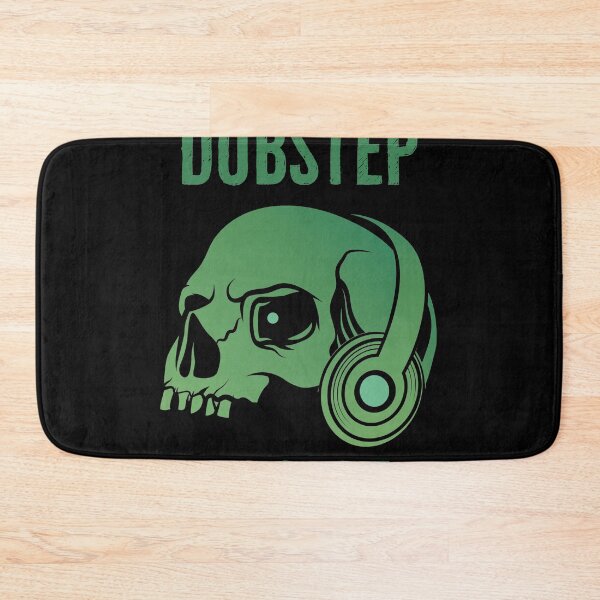 Item preview, Dubstep Addict | Green Skull Gift Idea designed and sold by DanLopesMerch.