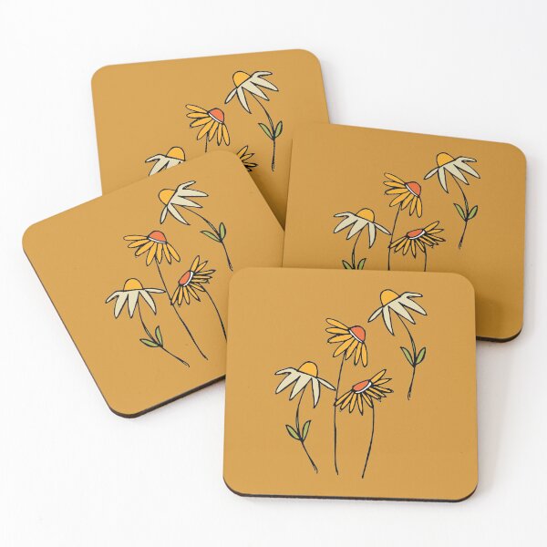 Item preview, Wild floral Mustard designed and sold by susycosta.