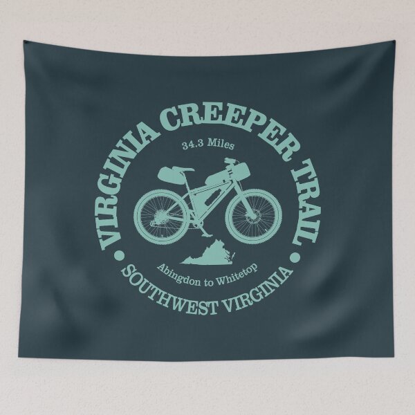 Item preview, Virginia Creeper Trail (cycling) designed and sold by curranmorgan.