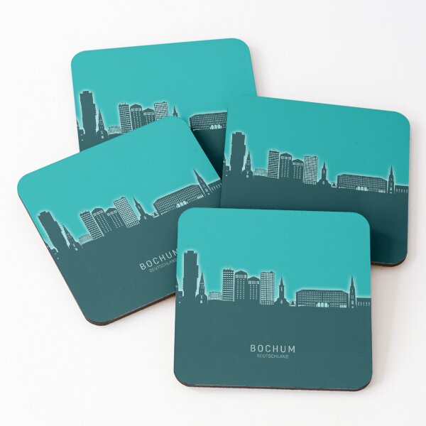 Item preview, Bochum Germany Skyline designed and sold by ArtPrints.