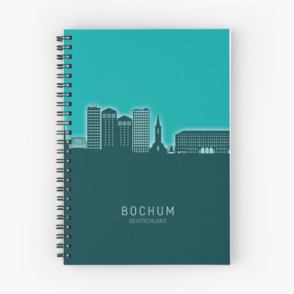 Artikelvorschau, Bochum Germany Skyline entworfen und verkauft von ArtPrints.