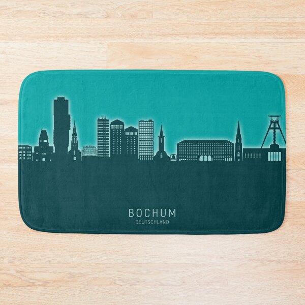 Item preview, Bochum Germany Skyline designed and sold by ArtPrints.