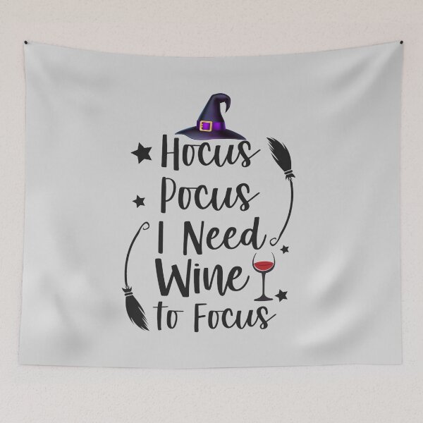 Item preview, Hocus Pocus I Need Wine To Focus designed and sold by Avani01.