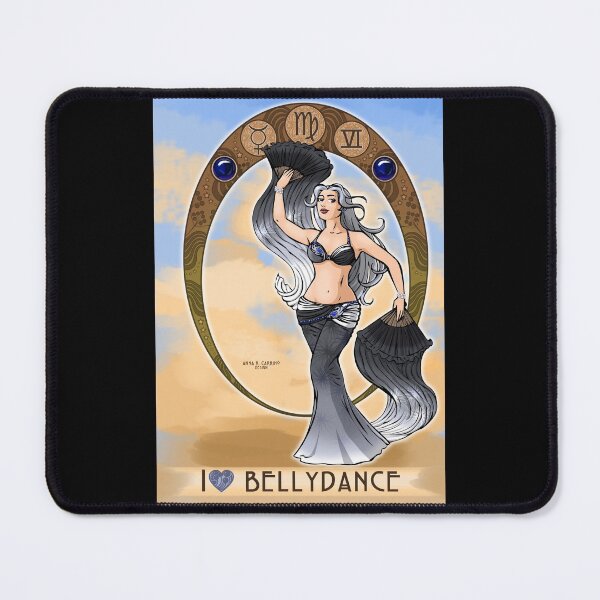 Item preview, Virgo bellydancer designed and sold by Anna R. Carrino.