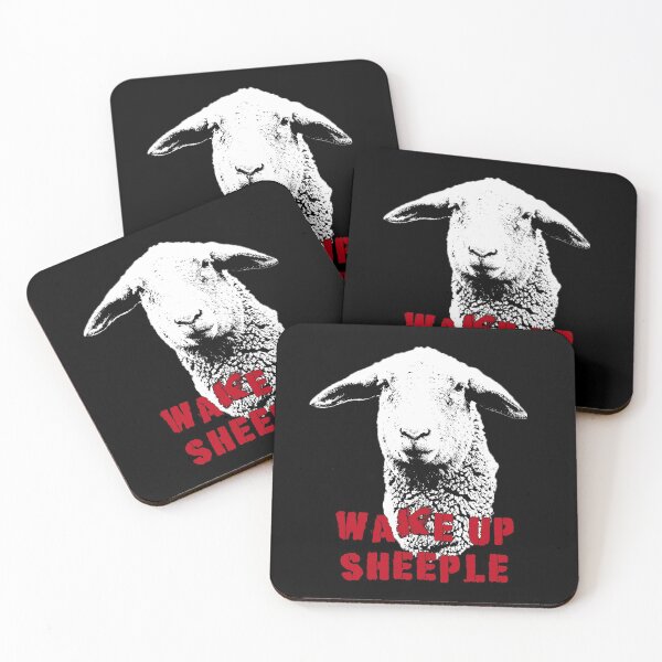 Item preview, Wake Up Sheeple, Sheep designed and sold by ArtOfRebellion.
