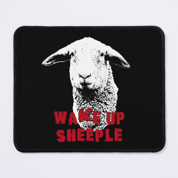 Item preview, Wake Up Sheeple, Sheep designed and sold by ArtOfRebellion.