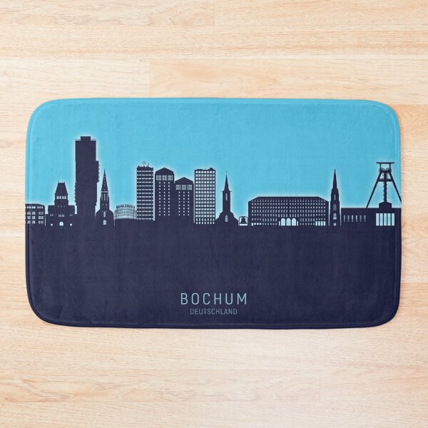 Item preview, Bochum Germany Skyline designed and sold by ArtPrints.