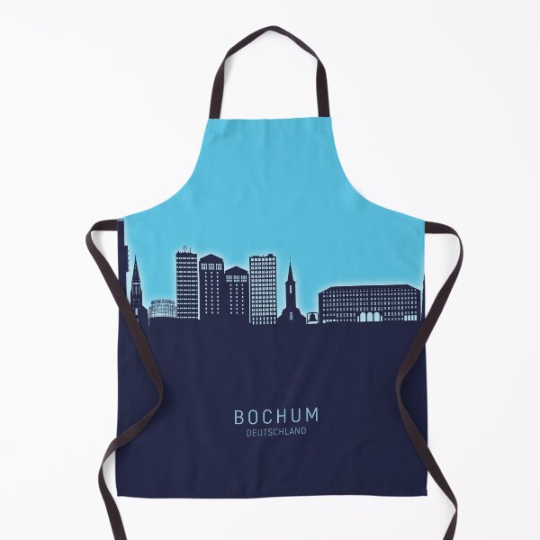 Item preview, Bochum Germany Skyline designed and sold by ArtPrints.