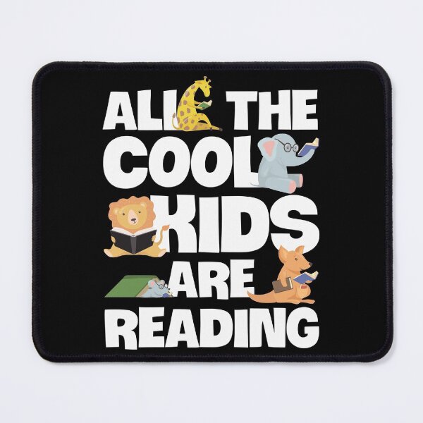 Item preview, All The Cool Kids Are Reading: Cute Animals Reading Books designed and sold by Happy Puppy Print On Demand.