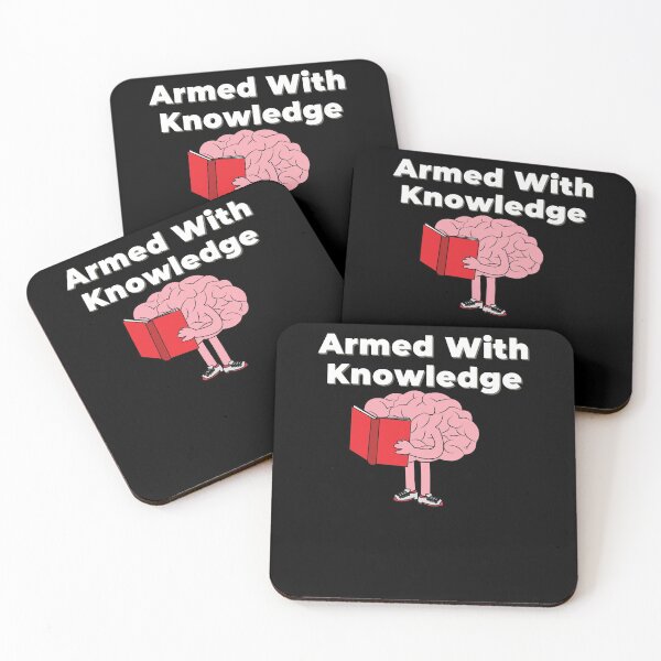 Item preview,  Armed with knowledge, knowledge is power designed and sold by DareDreams.