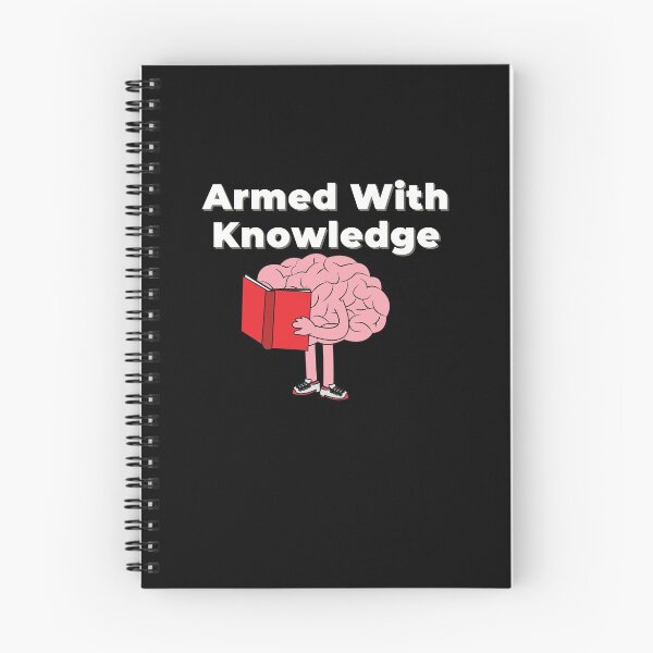 Item preview,  Armed with knowledge, knowledge is power designed and sold by DareDreams.