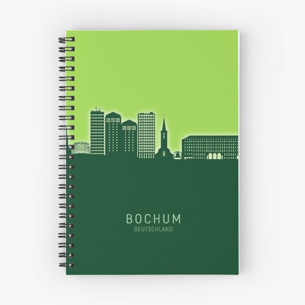 Item preview, Bochum Germany Skyline designed and sold by ArtPrints.
