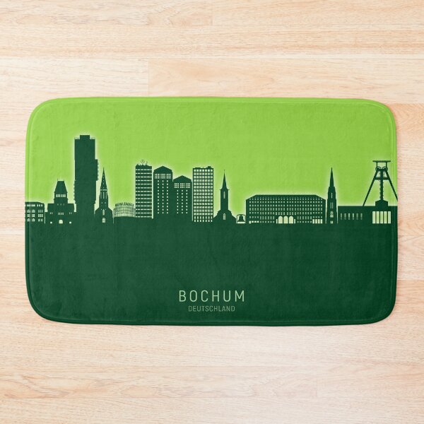 Item preview, Bochum Germany Skyline designed and sold by ArtPrints.