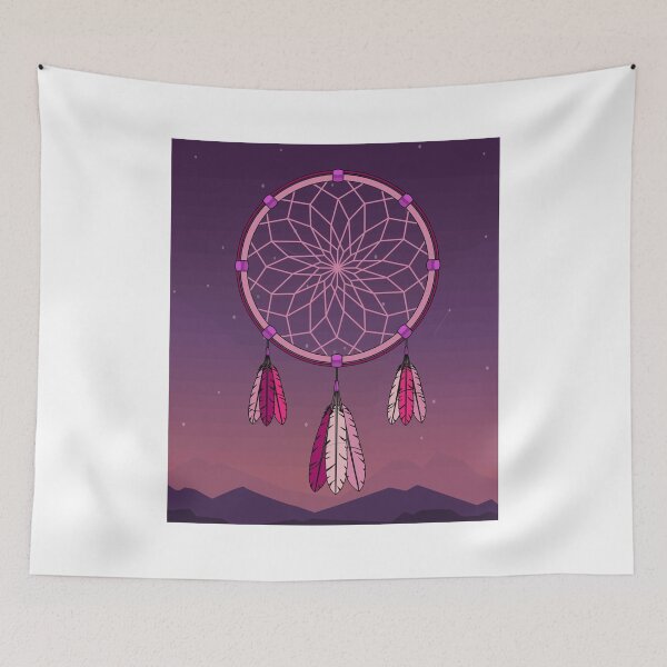 Item preview, Spiritual Colorful Dream Catcher Feather designed and sold by flofin.