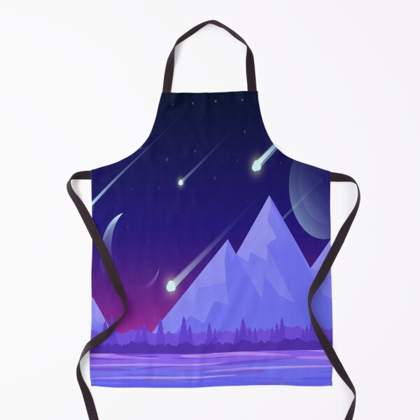 Item preview, Meteor shower forest night sky designed and sold by Hawkinsn.