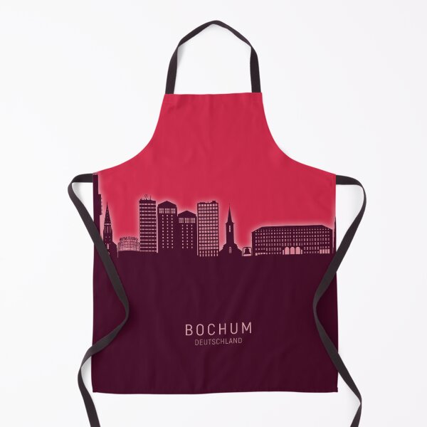 Item preview, Bochum Germany Skyline designed and sold by ArtPrints.