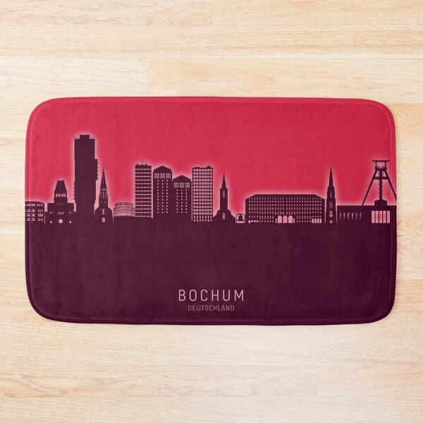 Item preview, Bochum Germany Skyline designed and sold by ArtPrints.