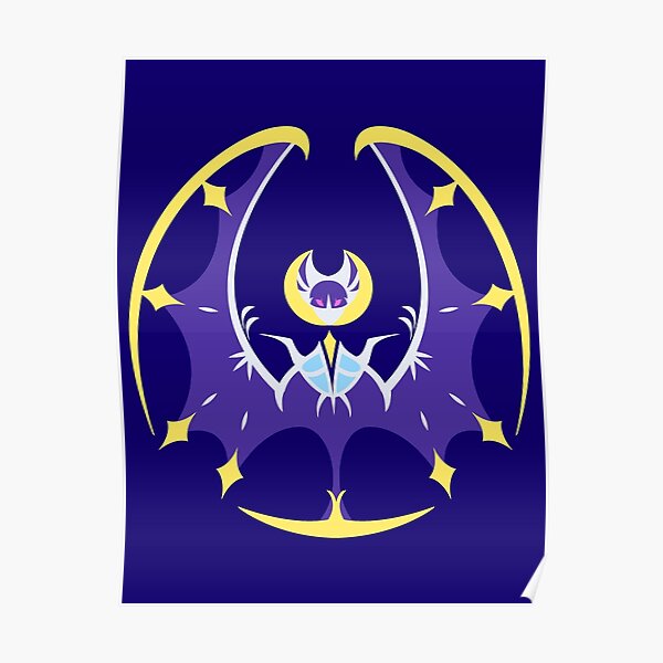 Mischievous Moon - Lunala Poster