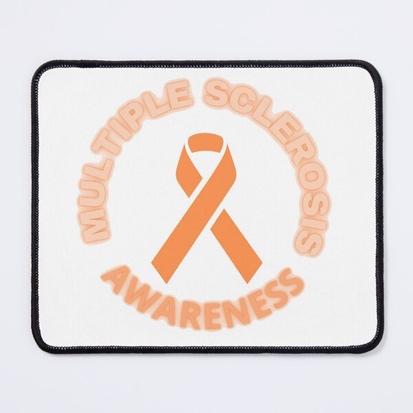 Item preview, MULTIPLE SCLEROSIS  AWARENESS / orange and round, tangerine ribbon designed and sold by alessialexx.