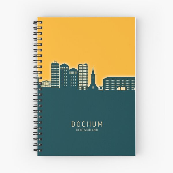 Item preview, Bochum Germany Skyline designed and sold by ArtPrints.