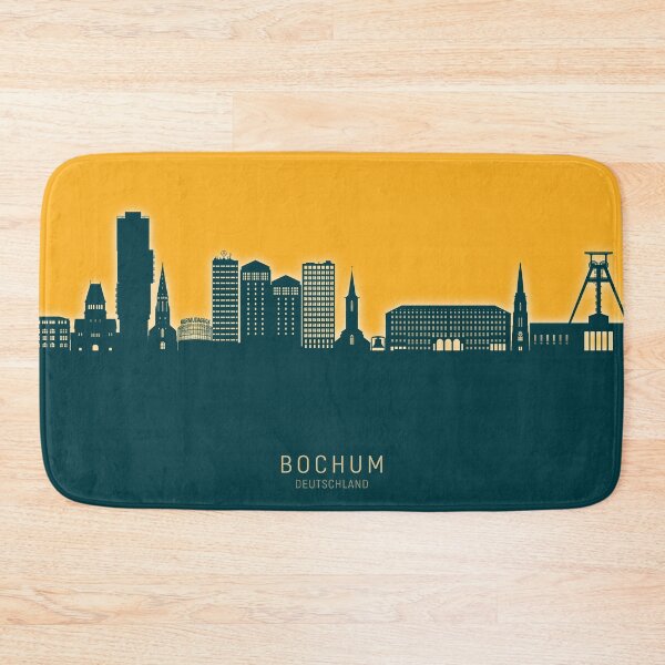 Item preview, Bochum Germany Skyline designed and sold by ArtPrints.