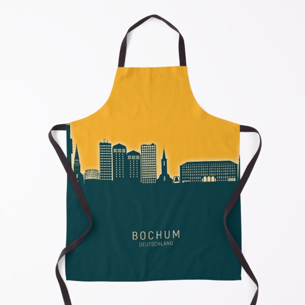 Item preview, Bochum Germany Skyline designed and sold by ArtPrints.