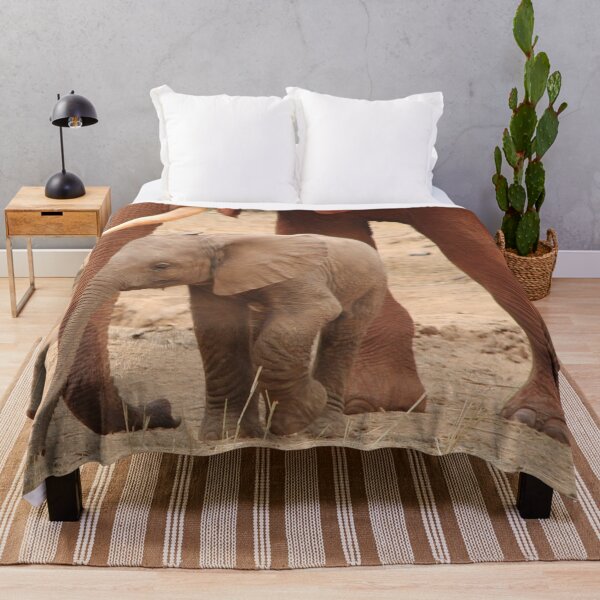 Item preview, Cute Real Baby Elephant Photograph designed and sold by Designs24U.