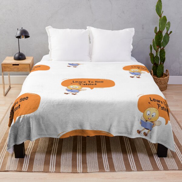 Item preview, bee patient philosophy, be patient meditation designed and sold by DareDreams.