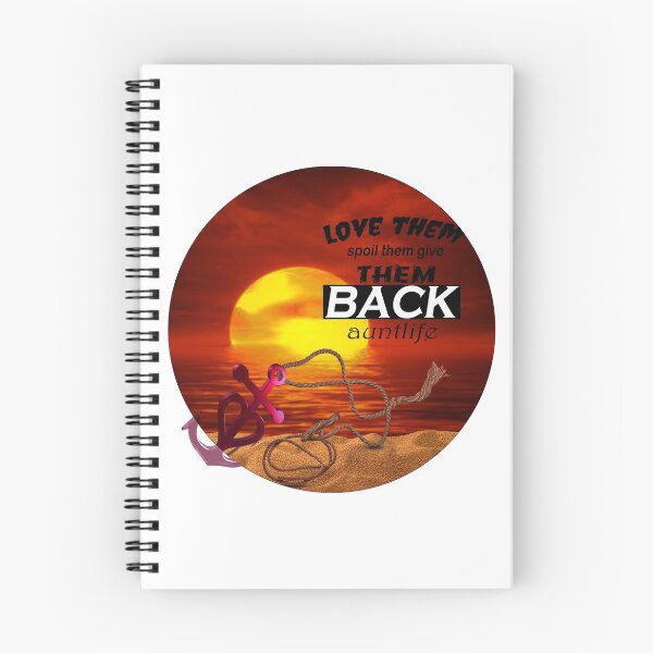 Item preview, love them spoil them give them back auntlife designed and sold by Faust-design.
