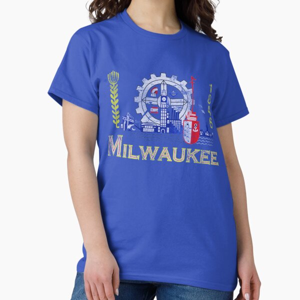 Item preview, Vintage Flag of Milwaukee Wisconsin designed and sold by frittata.