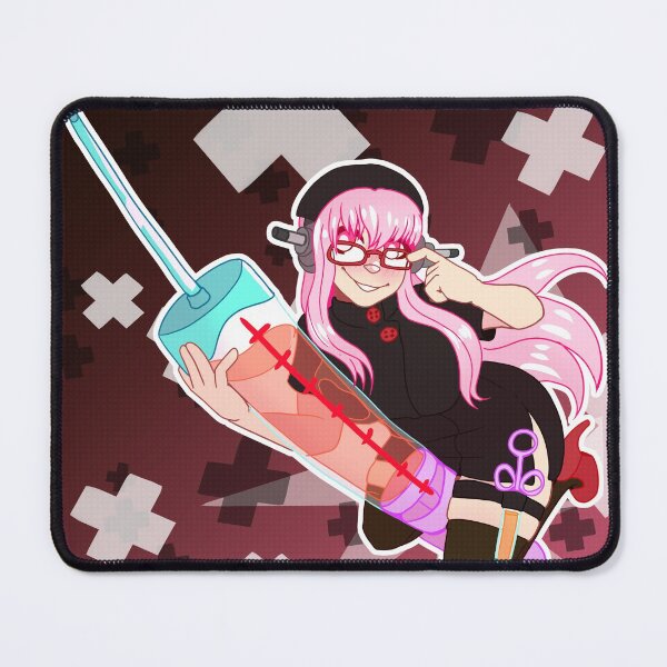 Item preview, Super Sonico - Black Nurse dress! designed and sold by HawtOwO.