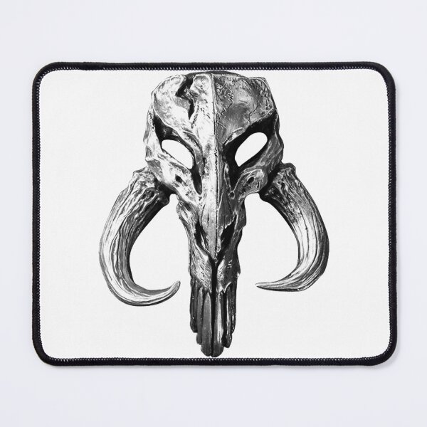 Item preview, Mythosaur Sigil - Grey Metallic Skull designed and sold by ecdato.