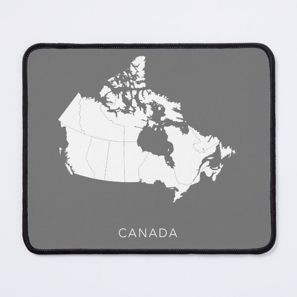 Item preview, Contemporary Grey Map of Canada designed and sold by By-Danni-Marie.