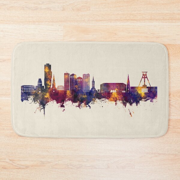 Item preview, Bochum Germany Skyline designed and sold by ArtPrints.