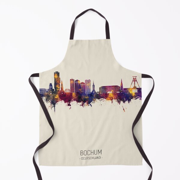 Item preview, Bochum Germany Skyline designed and sold by ArtPrints.