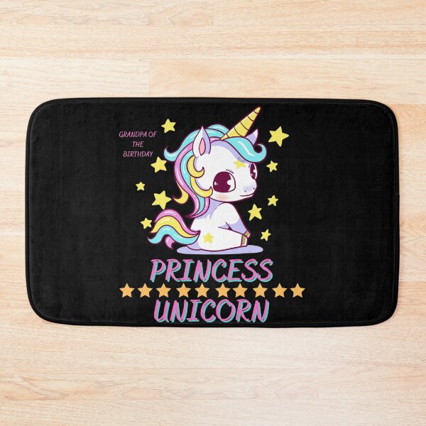 Item preview, Grandpa Of The Birthday Princess Unicorn designed and sold by Buzzbazaar.