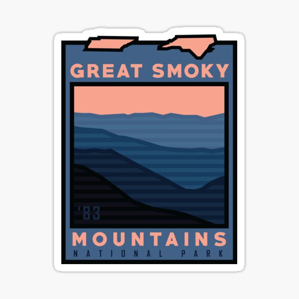 New Great Smoky Mountains Nat'l Park Gear! Sticker