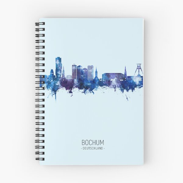 Artikelvorschau, Bochum Germany Skyline entworfen und verkauft von ArtPrints.