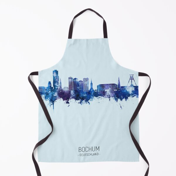 Item preview, Bochum Germany Skyline designed and sold by ArtPrints.