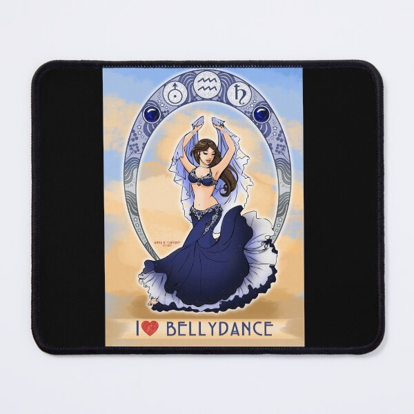 Item preview, Aquarius bellydancer designed and sold by Anna R. Carrino.