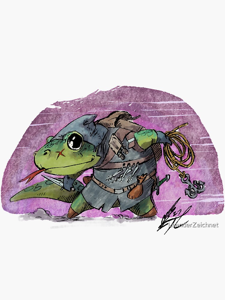 Cute RPG rogue by LeanderZeichnet