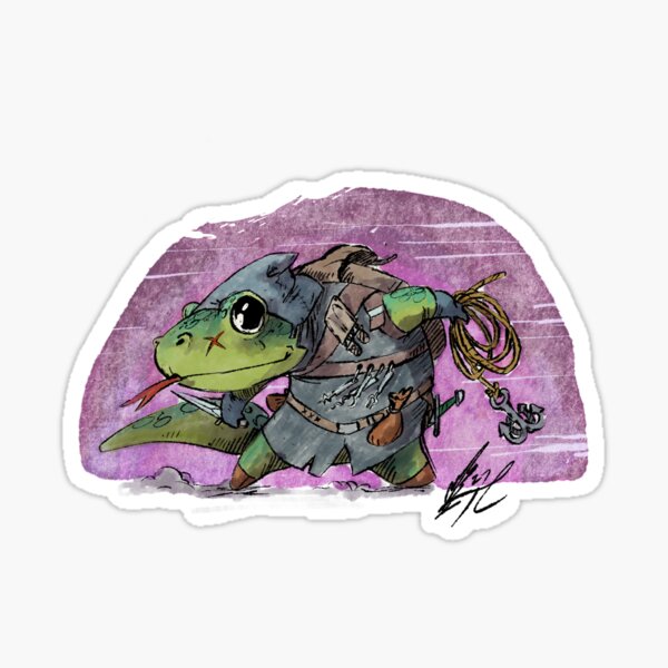 Cute RPG rogue Sticker
