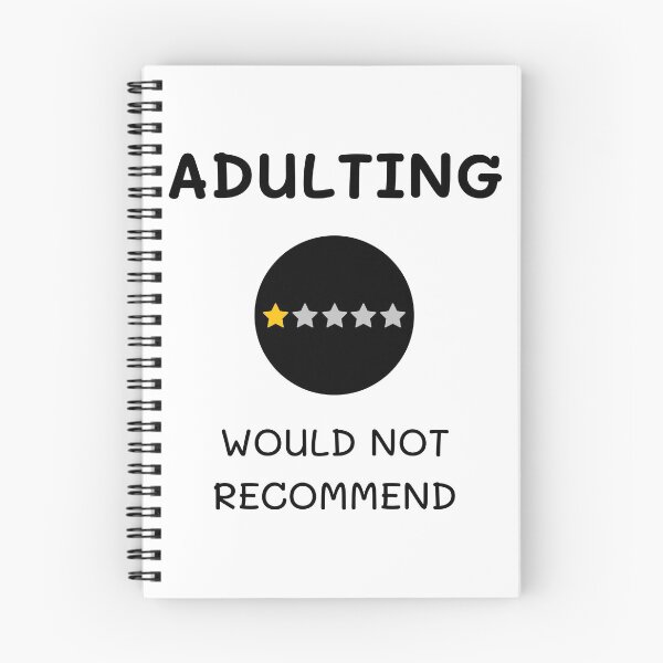 Item preview, Adulting would not recommend - review one star designed and sold by GenChi.