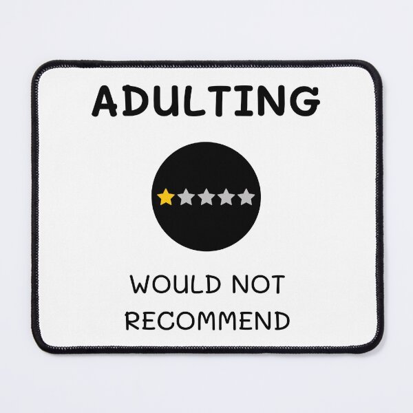 Item preview, Adulting would not recommend - review one star designed and sold by GenChi.