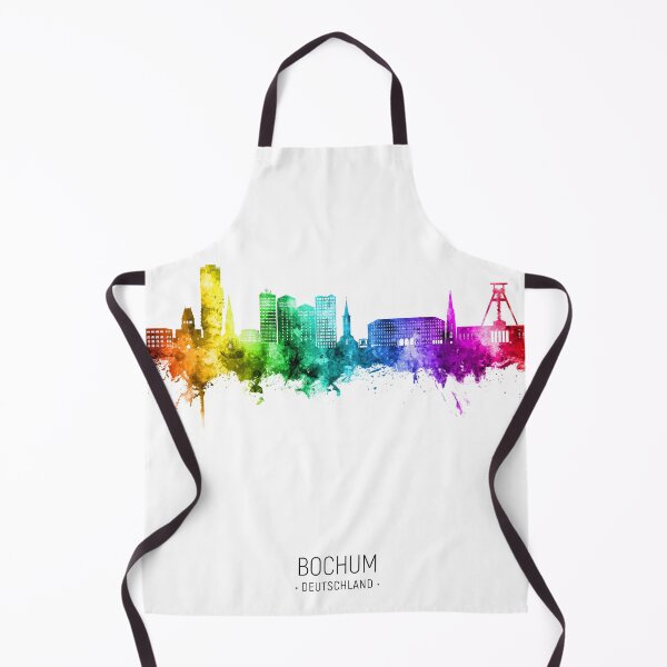 Item preview, Bochum Germany Skyline designed and sold by ArtPrints.