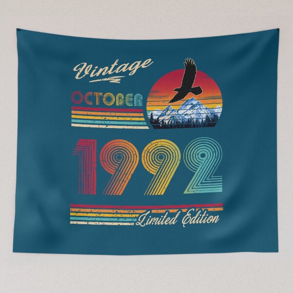 Item preview, October 1992 Birthday designed and sold by GreenSplash.