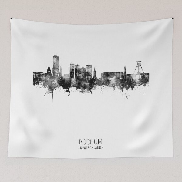 Item preview, Bochum Germany Skyline designed and sold by ArtPrints.
